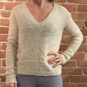 Sheer sequin UO sweater